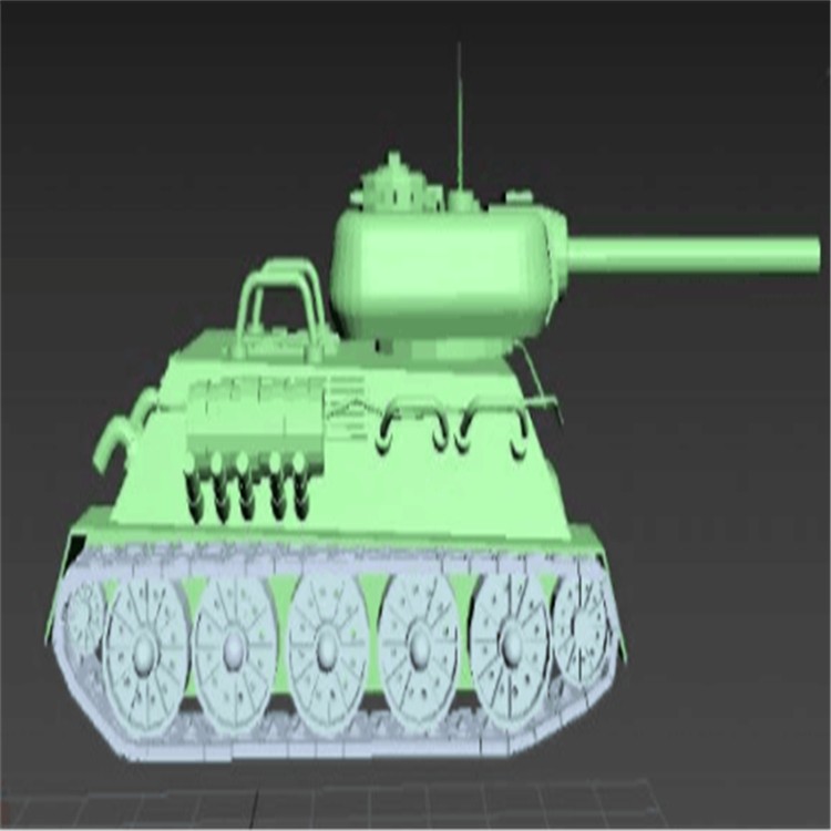 安次充气军用坦克模型